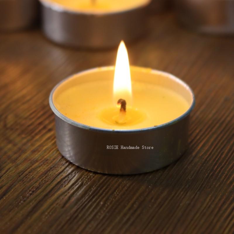 Candle Making Soy Wax - กล่องอลูมิเนียมทรงกลมสำหรับใส่ชาขี้ผึ้งเปล่าพร้อมไส้เทียน100 100แท่งภาชนะบรรจุ100แม่พิมพ์ถั่วเหลืองเครื่องมือทำเทียน DIY