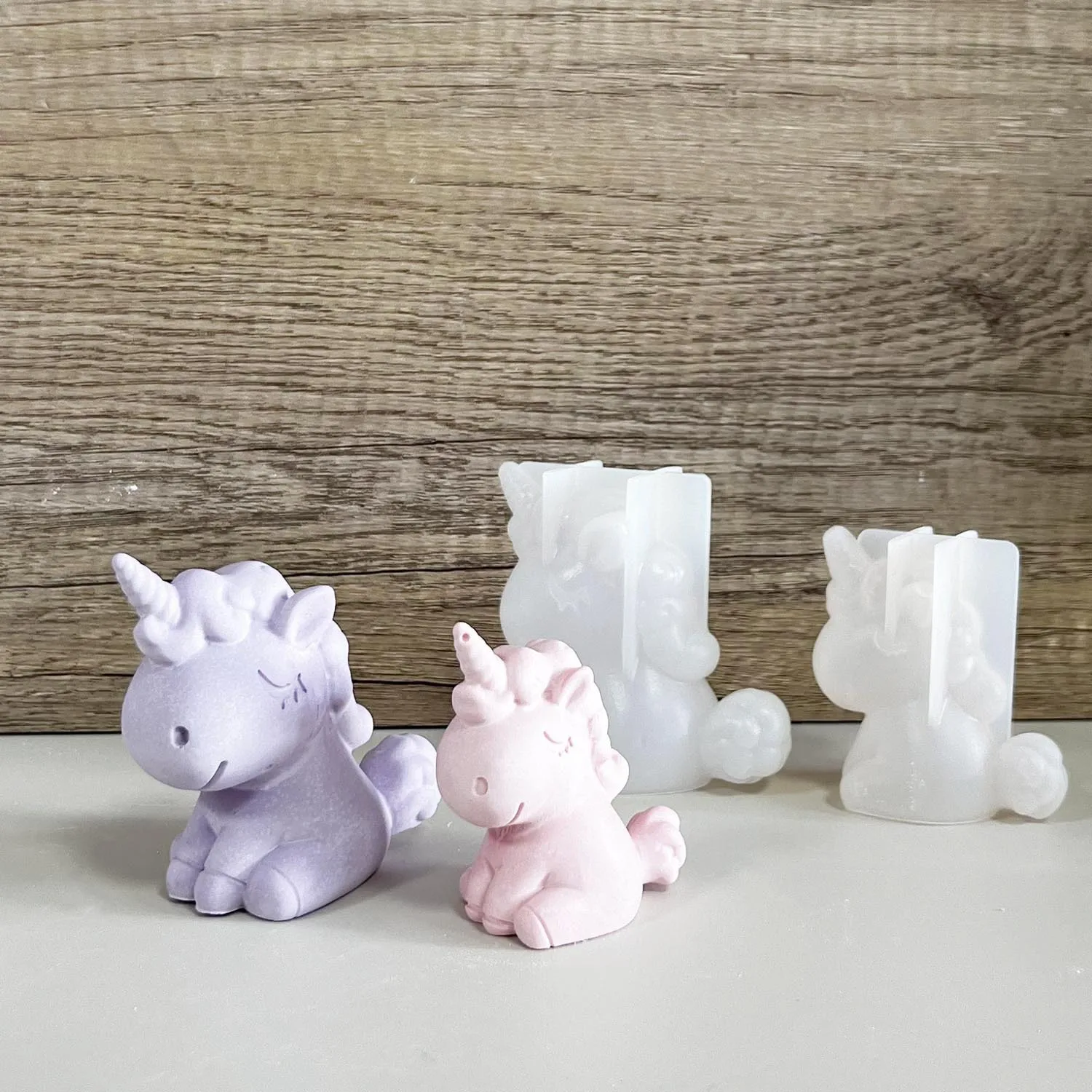 Candle Making Equipment - 3D เรขาคณิตซิลิโคนยูนิคอร์นแมวกวางหมีแม่พิมพ์สบู่เทียน Make Clay พลาสเตอร์เรซิ่นหัตถกรรมแม่พิมพ์เค้กตกแต่งเบเกอรี่เครื่องมือ