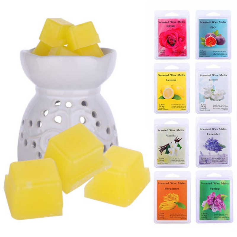 Candle Making Essentials - บล็อกขี้ผึ้งหอม น้ำมันหอมระเหยจากพืช กลิ่นดอกไม้ วัสดุทำเทียนหอม DIY ช่วยฟอกอากาศและปลอบประโลมจิตใจ