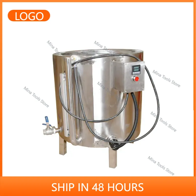 Candle Making Machine Price - เครื่องหลอมขี้ผึ้งถั่วเหลืองสแตนเลส 100 ลิตร พร้อมเครื่องผสมและอุปกรณ์ทำเทียน ราคา