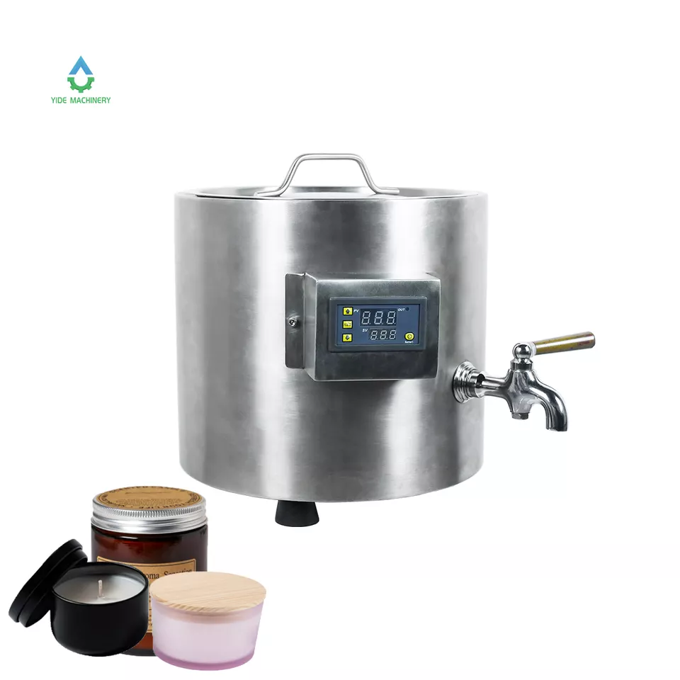 Candle Making Machine Price - เครื่องหลอมขี้ผึ้งรุ่น YD-10 ปี 2022 แบบอัปเดต พร้อมแจ็คเก็ตสแตนเลส