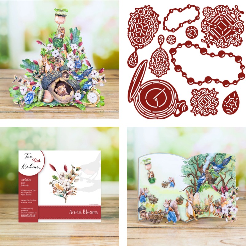 Candle Making Place - แม่พิมพ์โลหะลาย Hiding Place Spring Bounty สำหรับงานตัดกระดาษ