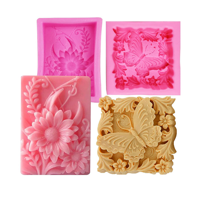 แม่พิมพ์สบู่ซิลิโคน 3 มิติ รูป - Candle Making Bath บทวิจารณ์และราคา