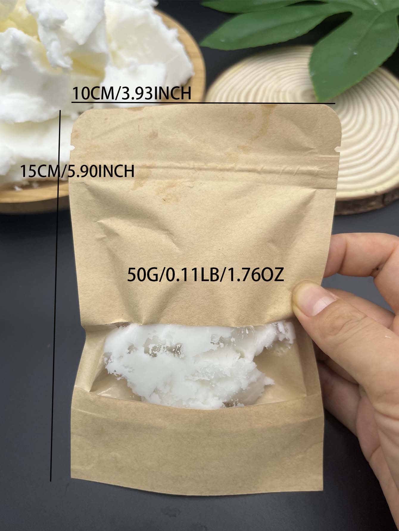 50/100/200G มะพร้าวธรรมชาติขี้ - Candle Making Raw Material Wholesale บทวิจารณ์และราคา