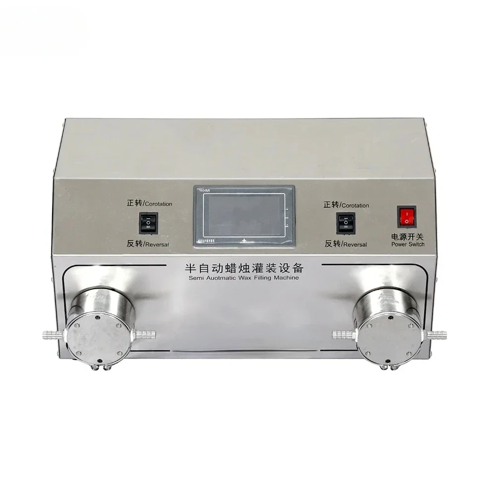 เครื่องบรรจุของเหลวแบบปั๊มสองห - Candle Making Machine Price บทวิจารณ์และราคา
