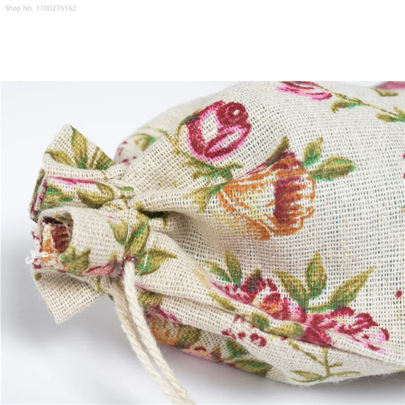 100 ชิ้นผ้าขนาดเล็กกระเป๋ากระเ - Jute Bag Packaging บทวิจารณ์และราคา