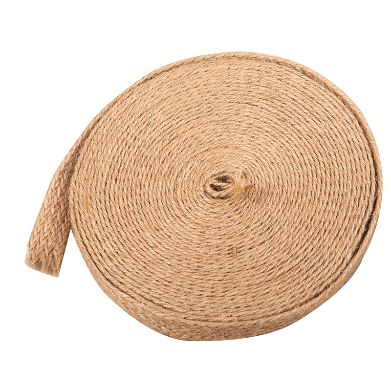 เชือกปอกระเจาถักแบน 10 เมตร/ม้ - Jute Bag Packaging บทวิจารณ์และราคา