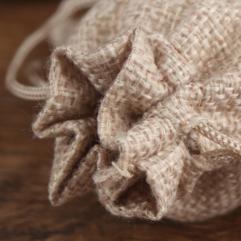 50PCS 13X18/10X15/9X12/7X9CM D - Jute Bag Packaging บทวิจารณ์และราคา