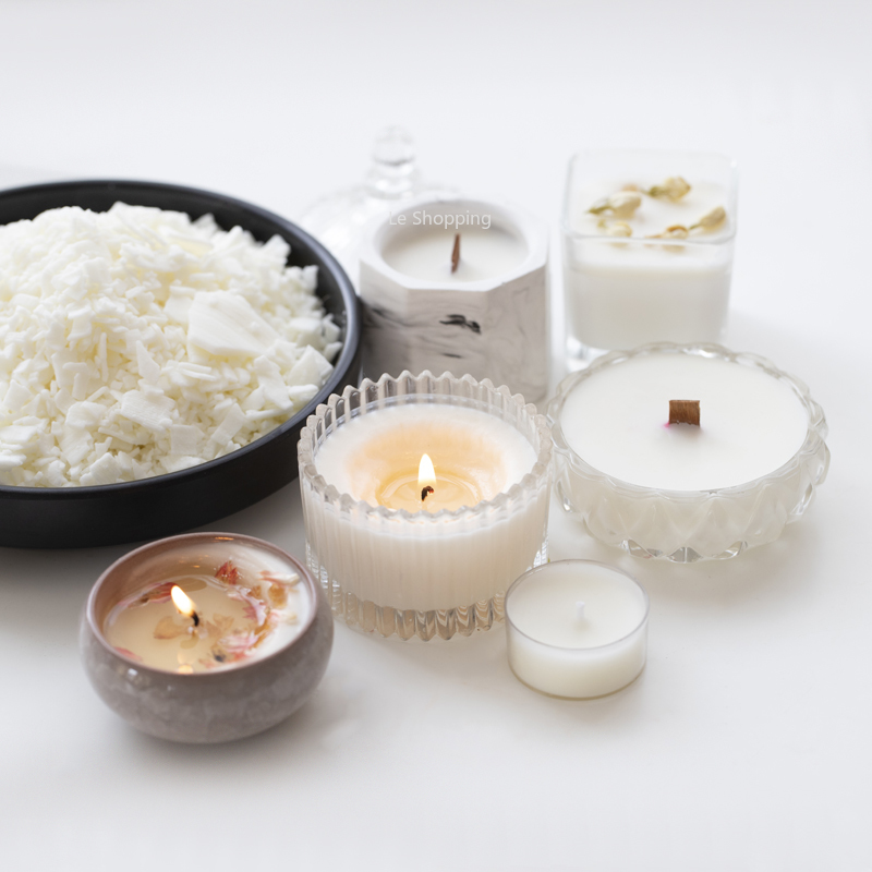 ขี้ผึ้งถั่วเหลืองธรรมชาติบริสุ - Candle Making Soy Wax บทวิจารณ์และราคา
