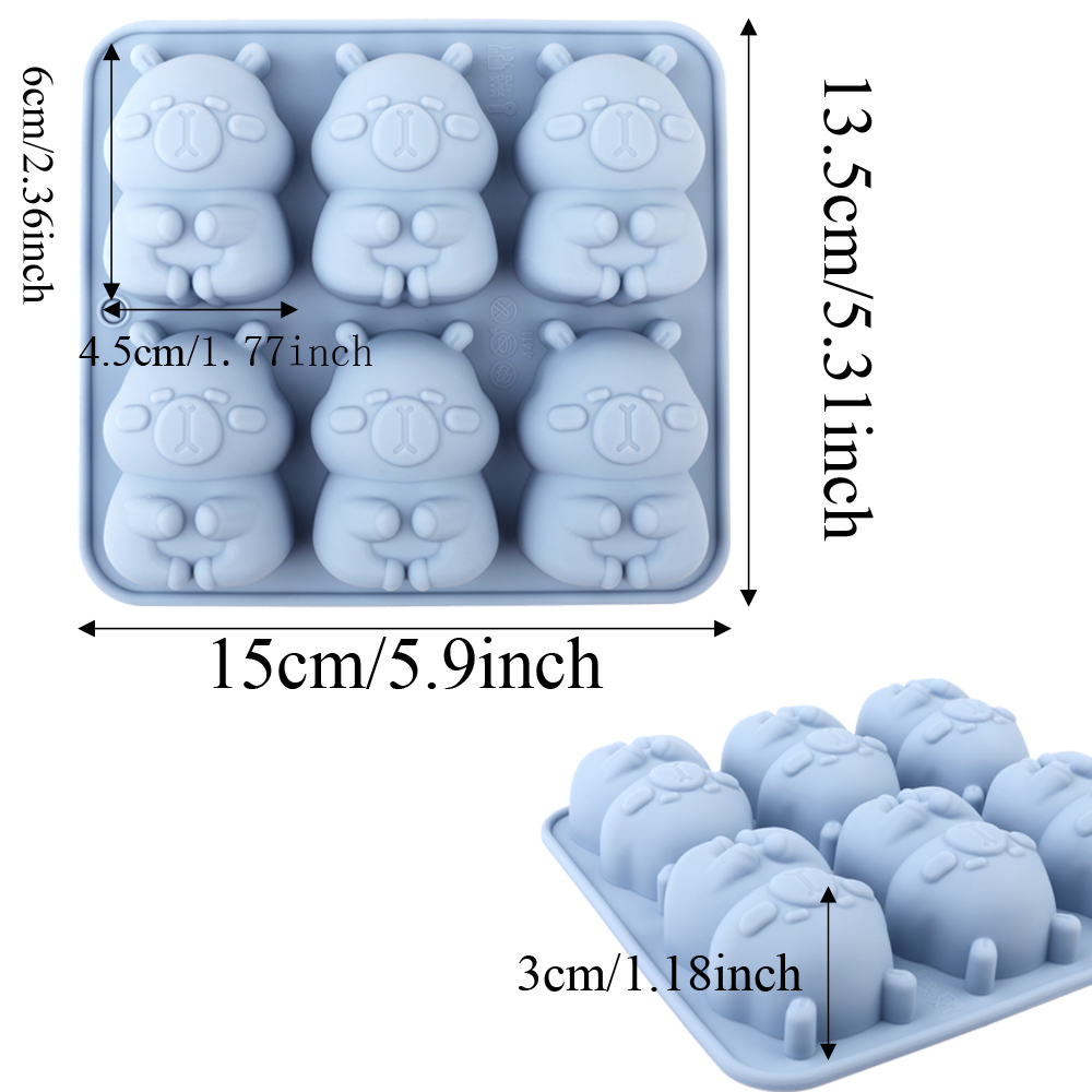 แม่พิมพ์เค้กซิลิโคน 1 ชิ้น รูป - Candle Making Equipment บทวิจารณ์และราคา