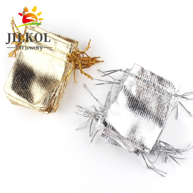 ถุงบรรจุเครื่องประดับ50ชิ้น/ล็ - Jute Bag Packaging บทวิจารณ์และราคา