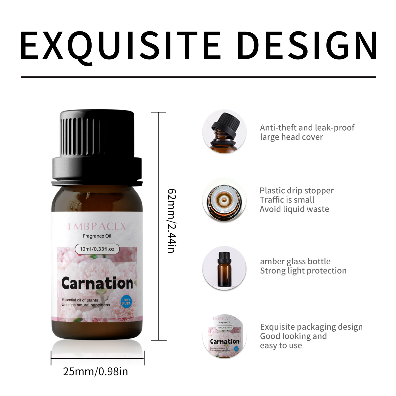 น้ำมันหอมระเหยคาร์เนชั่น 10 มล - Candle Making Essentials บทวิจารณ์และราคา
