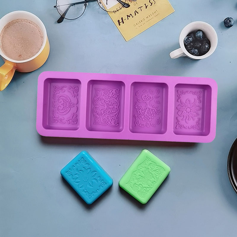 แม่พิมพ์ซิลิโคนลายดอกไม้สำหรับ - Candle Making Bath บทวิจารณ์และราคา