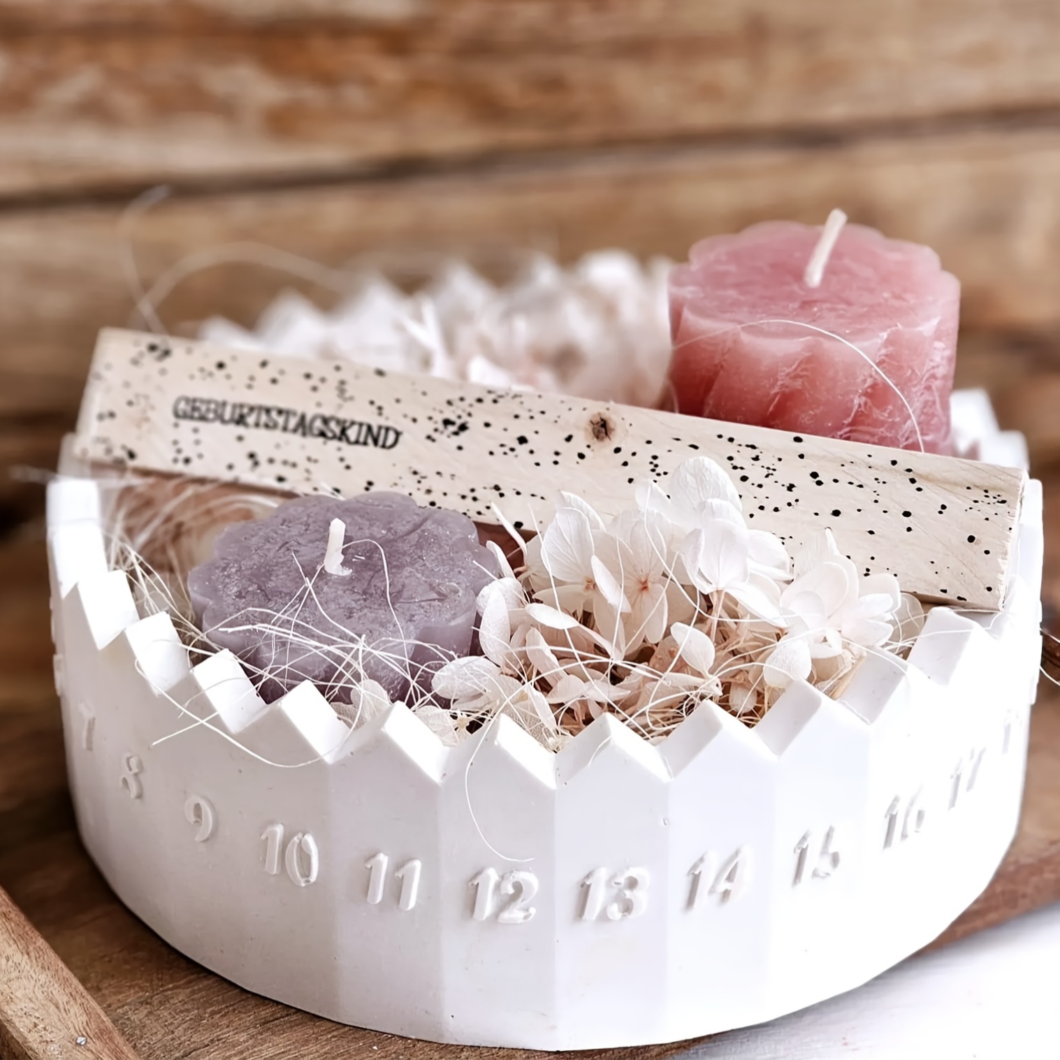 แม่พิมพ์ซิลิโคนปฏิทินนับถอยหลั - Candle Making Design บทวิจารณ์และราคา