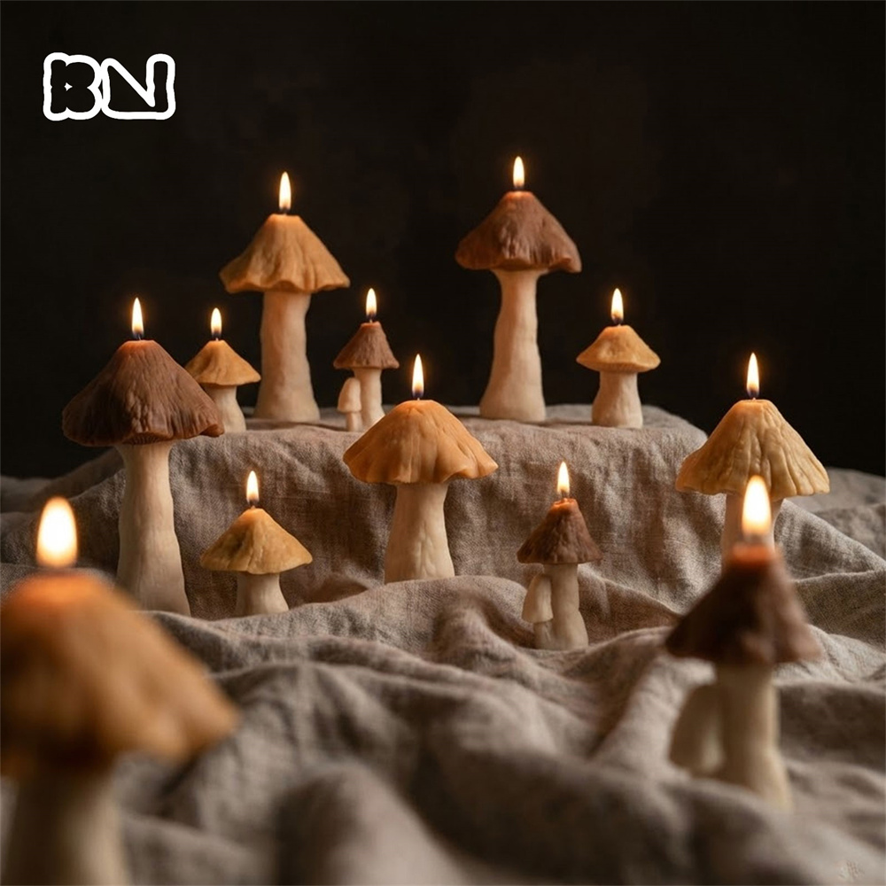 แม่พิมพ์ซิลิโคนรูปเห็ดสำหรับทำ - Candle Making Soy Wax บทวิจารณ์และราคา