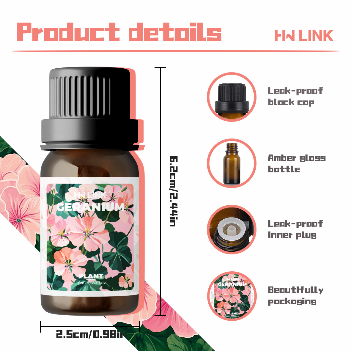น้ำมันหอมระเหยเจอเรเนียม 10 มล - Candle Making Essentials บทวิจารณ์และราคา