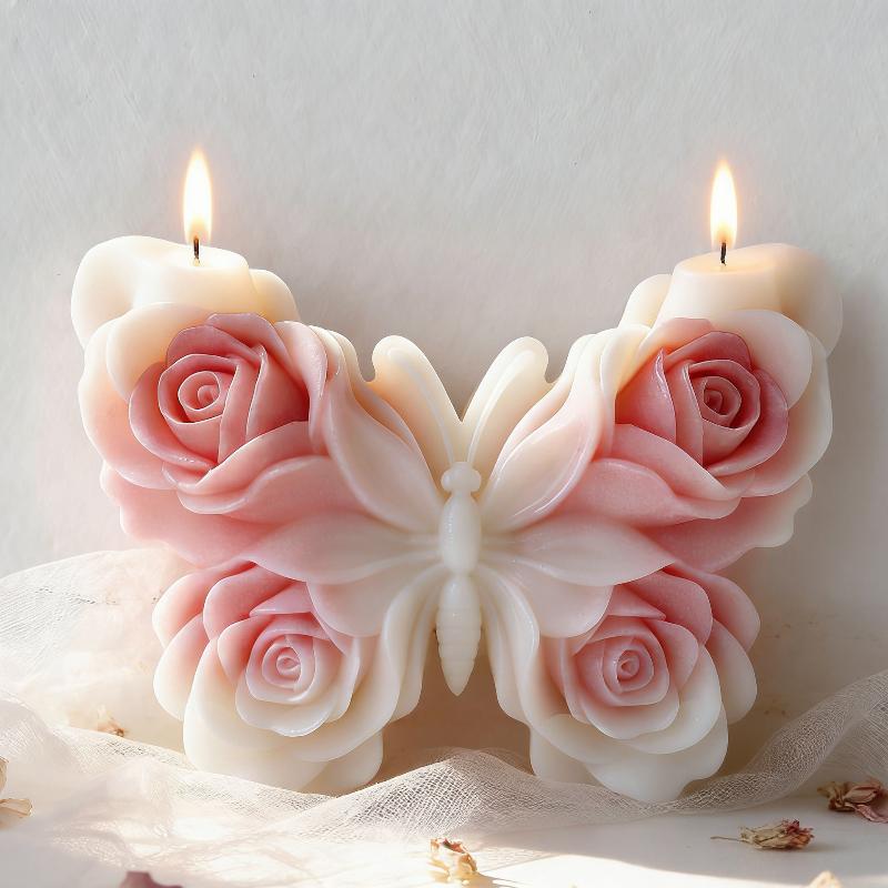 แม่พิมพ์ซิลิโคนรูปผีเสื้อกุหลา - Candle Making Equipment บทวิจารณ์และราคา