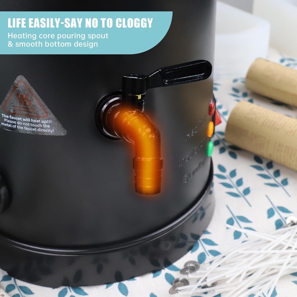 เครื่องหลอมขี้ผึ้งขนาด 10 ปอนด - Candle Making Tempe บทวิจารณ์และราคา