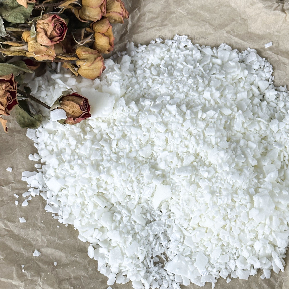 1KG ขี้ผึ้งถั่วเหลืองธรรมชาติเ - Candle Making Soy Wax บทวิจารณ์และราคา
