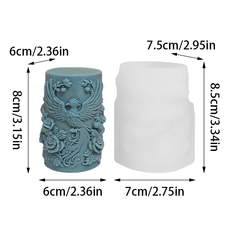 แม่พิมพ์ซิลิโคนสำหรับทำเทียนหอ - Candle Making Phoenix บทวิจารณ์และราคา